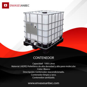 Contenedor 1000 - Envases Anbec